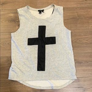 Cross muscle shirt